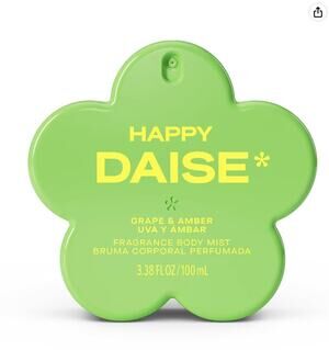 HAPPY DAISE | GRAPE + AMBER | FRAGRANCE BODY MIST | 3.3 oz.